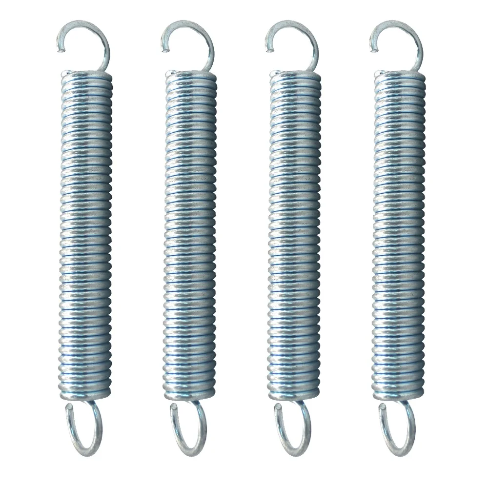 Protection Galvanized Steel  Heavy Duty Extension spring With Hook For  Trampoline