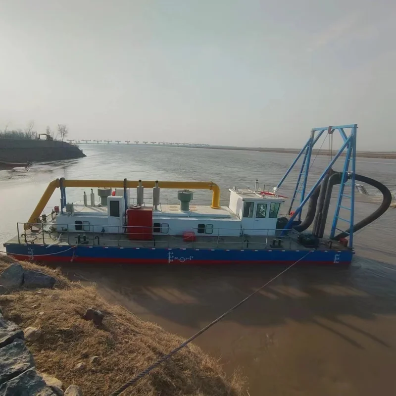 150 m³ Capacity River Sand Dredging Dredger 10 inch Mini  Sand Pump Dredger With 20M Suction Depth