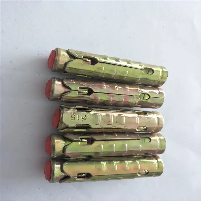 Yellow Zinc Plate M6 M8 M10 M12 Tam Anchor Bolt Sleeve Anchor Bolt Shield Anchor