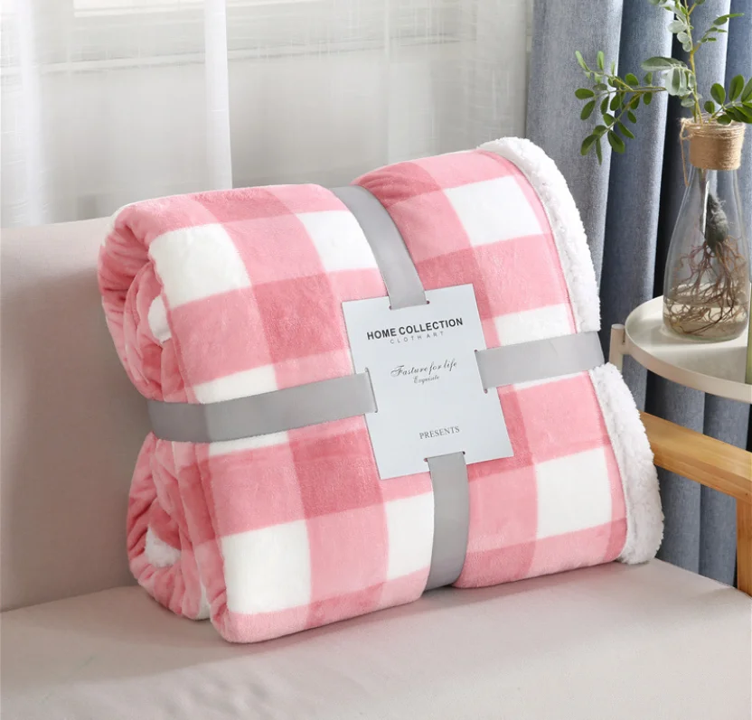 Мягкое плюшевое Флисовое одеяло из шерпы, легкое теплое Флисовое одеяло большого размера для зимы