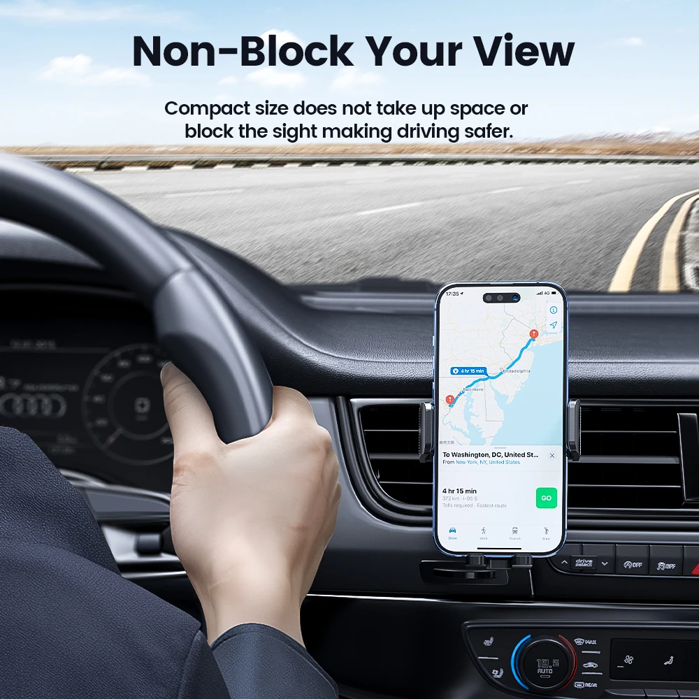 Toocki Wholesale Car Mobile Holder Strong Magnetism More Stable Car Mount Magnetic Car Phone Holder