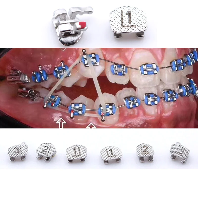 018/022 Standard Mini Dental Braces Orthodontic Bracket Roth
