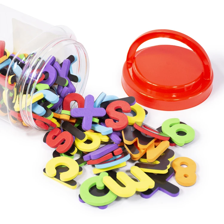 Magnetic Letters And Numbers Kit Foam Alphabet Abc Refrigerator Magnets Kids Educational Toy