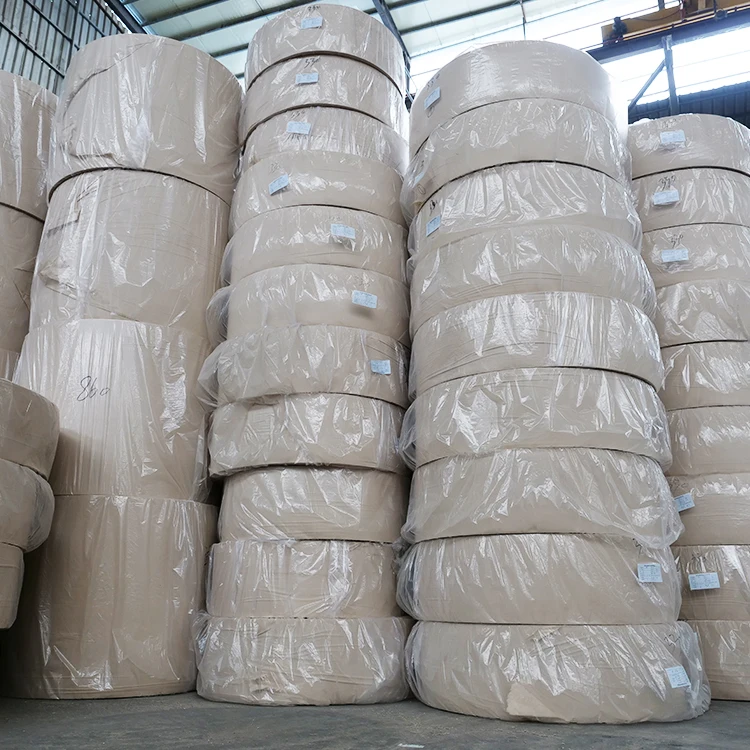 Factory Wholesale Virgin Wood Pulp Napkins Jumbo Roll with 2 Layers Coreless