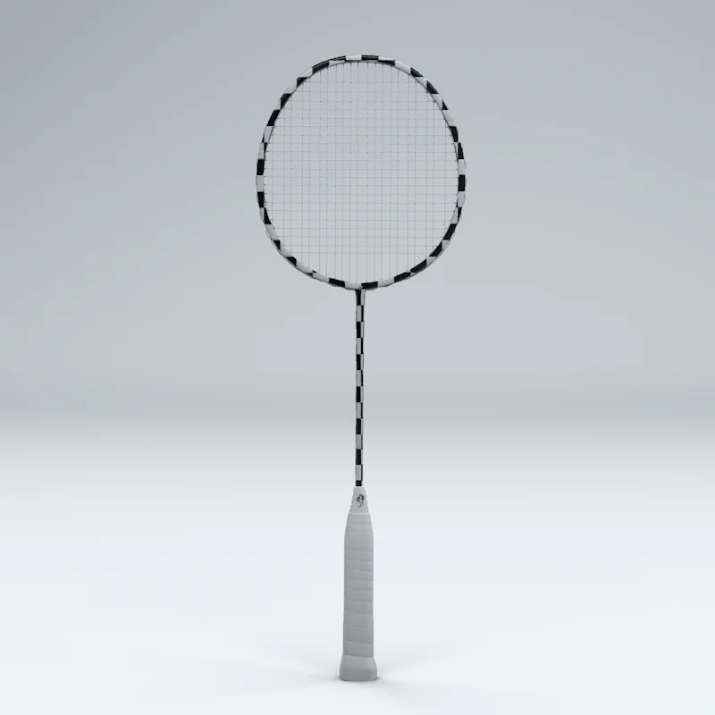 black and white checkerboard ultra lightweight adult products modulus wholesale cheap design top brand badminton racket