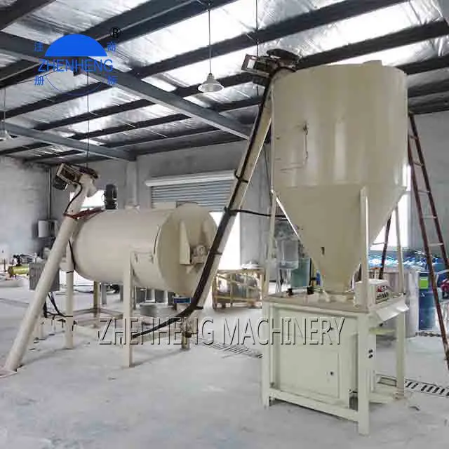10-40t/H Dry Mortar Plant Automatic Mix Supplier Cement Adhesive Manufacturing 12-15 Tph Tile Adhesive Mixture Tile Machine
