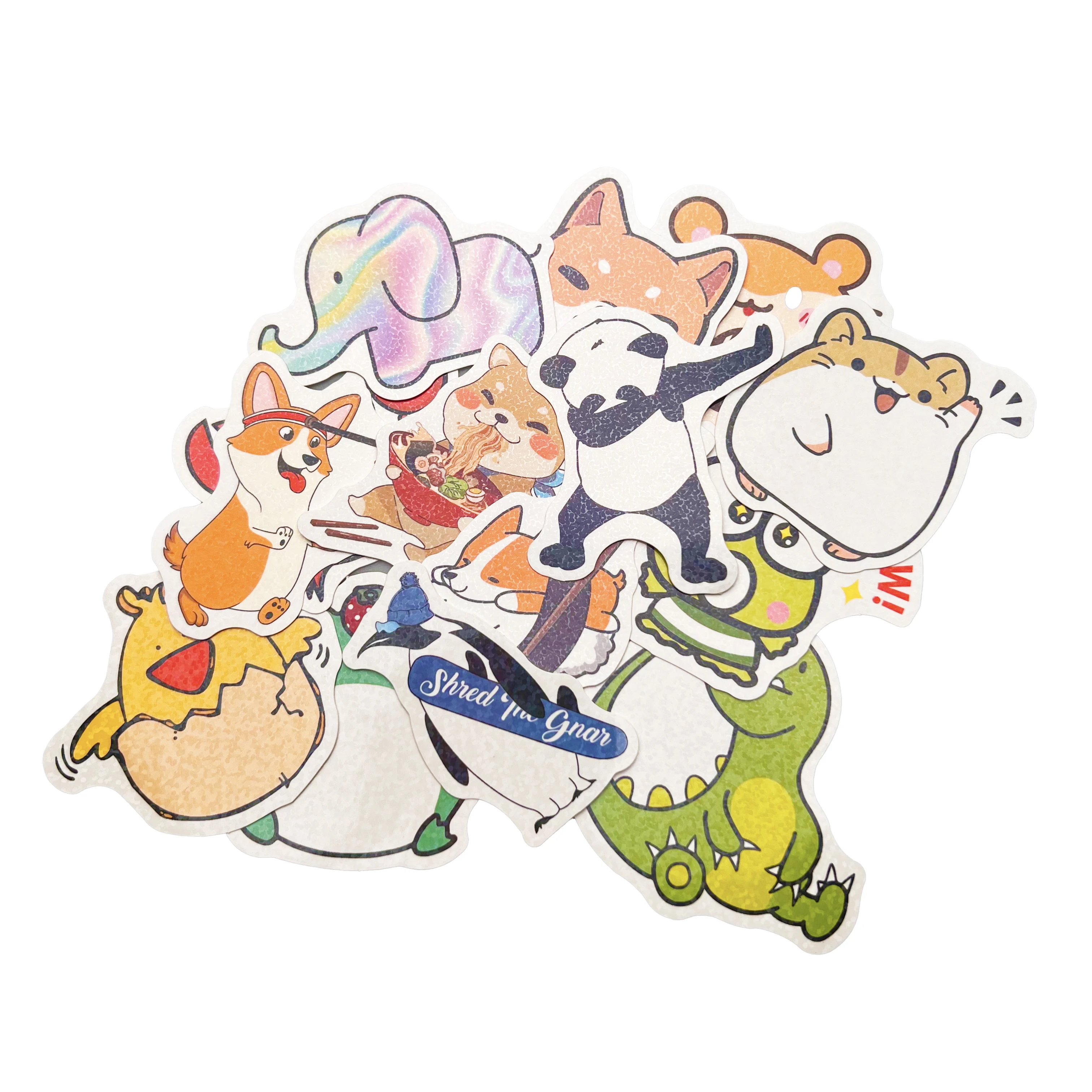 Scratch Proof UV Resist Waterproof Vinyl Outdoor Car Vehicle Laptop Door Decal Sticker Custom Die Cut Logo Customized Stickers