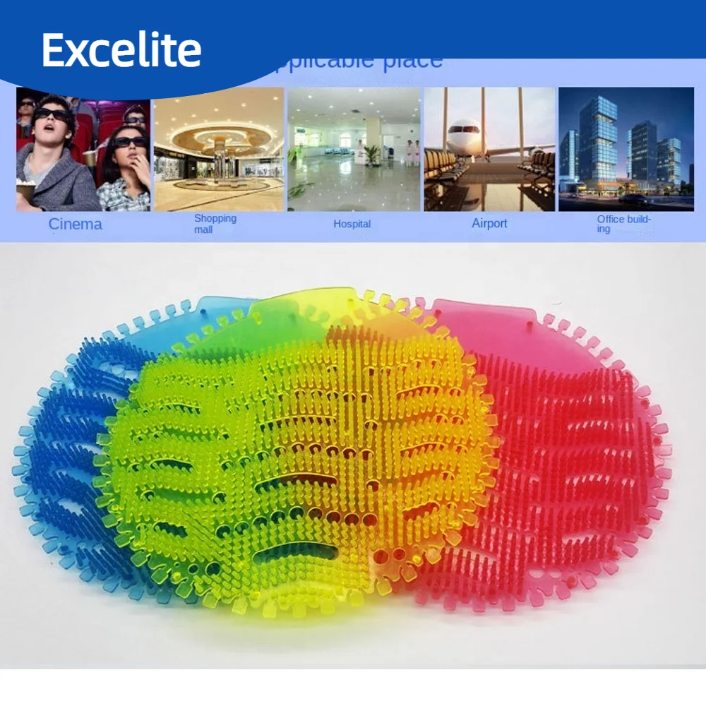 Urinal Screen Deodorizer Urinal Cake Anti-Splash Odor Neutralizer Long-lasting Fragrance for Bathrooms manufacture logo