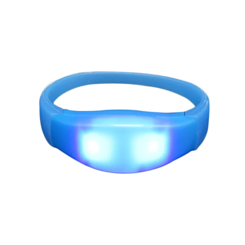 Sound controlled cheap led silicone bracelet