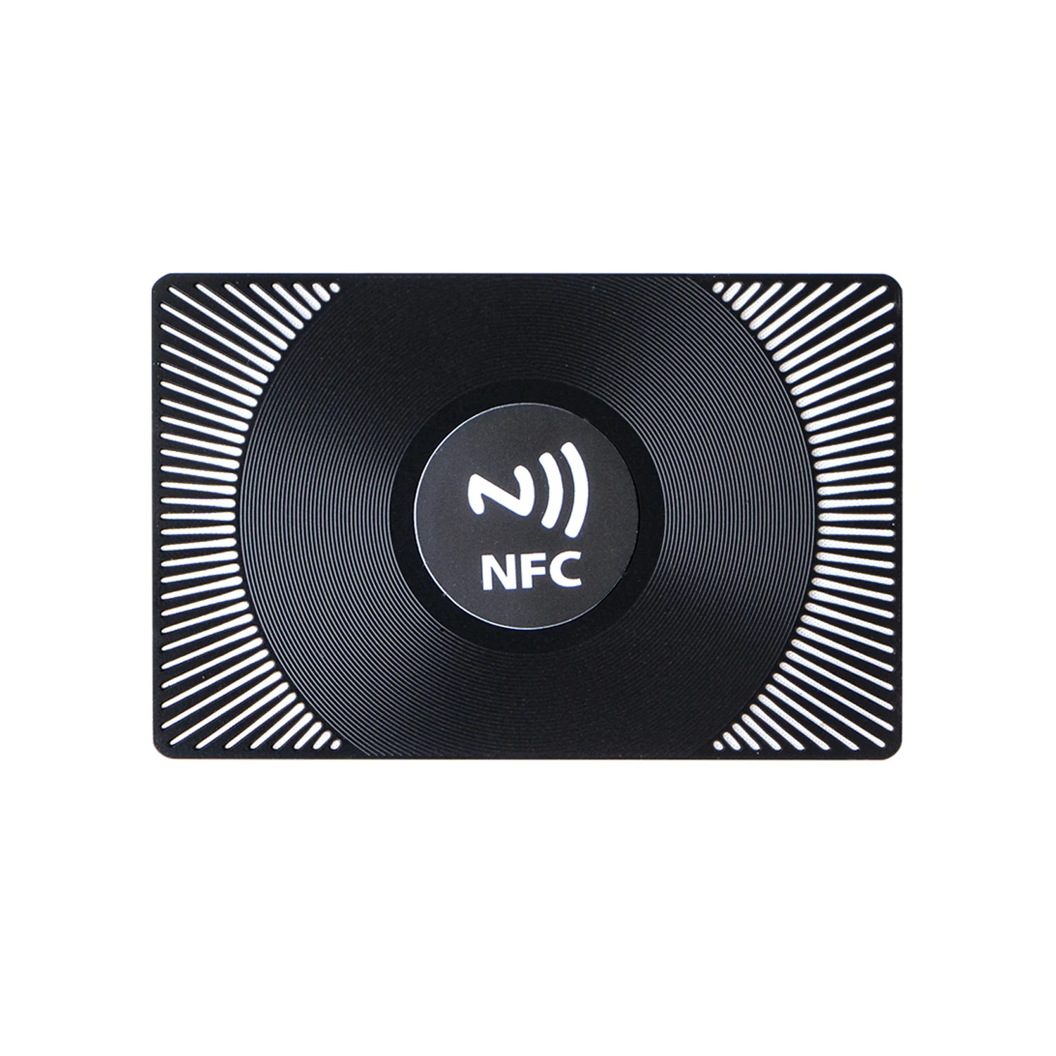 Металлическая карточка с гравировкой из нержавеющей стали NFC металлическая на заказ черная металлические алюминиевые визитные карточки чипом