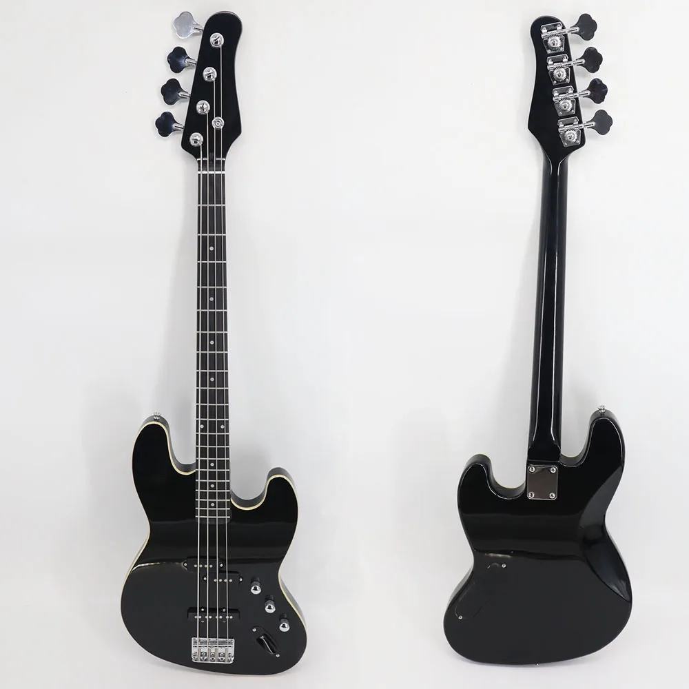 4 String Electric Bass Guitar with Single coil pickup 20 frets basswood guitar factory Wholesale price electric guitar