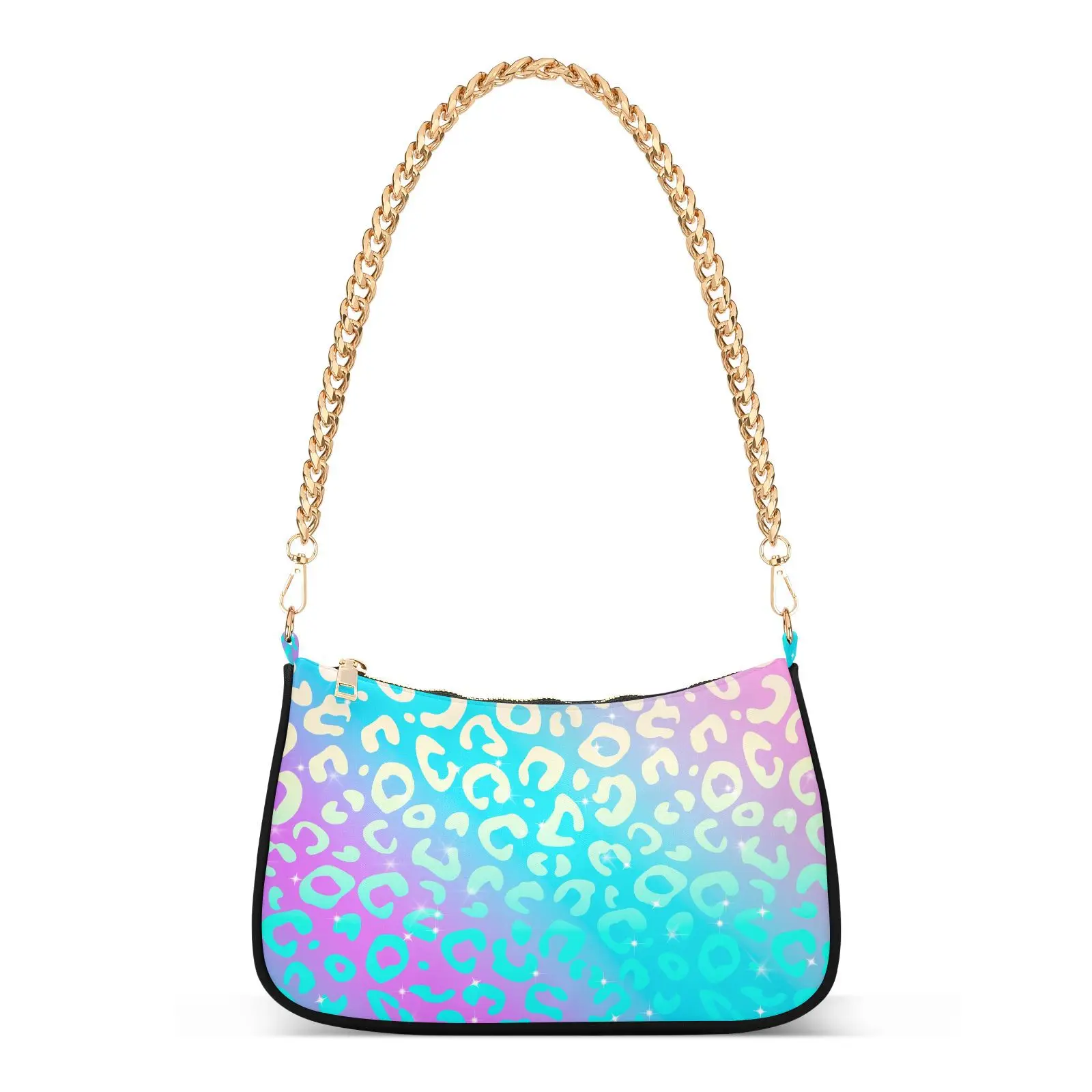 Wholesales Bling Bright Glitter Custom Diamond Fashion Handbags Leather Crossbody Bags For Women