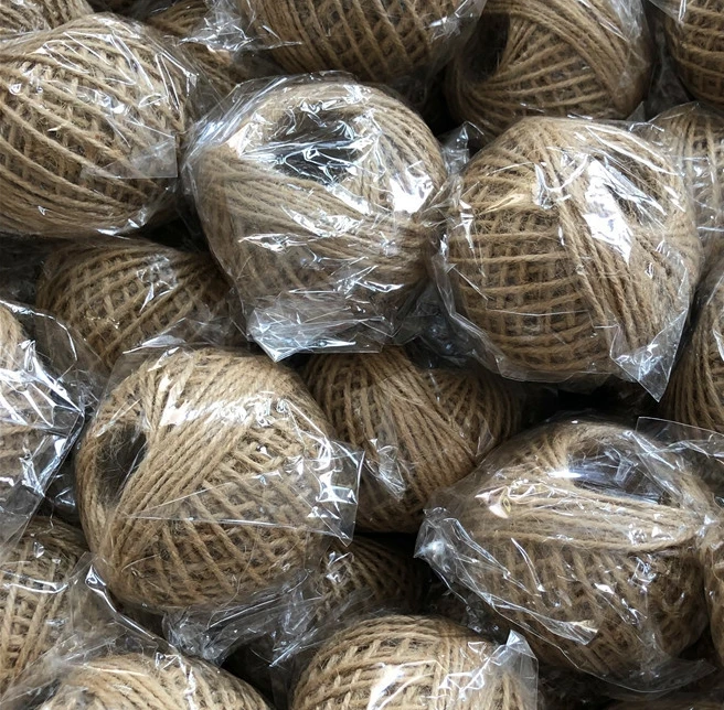 
 Natural Vintage Jute Rope Cord String Twine Burlap Ribbon Crafts Sewing DIY Jute Hemp Wedding Party Decoration  