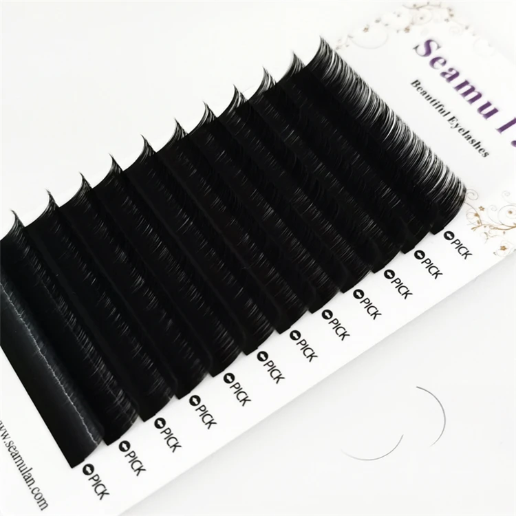 2022 New false eyelash factory ibeauty eyelashes lash extensions pre made color Fake eyelashes
