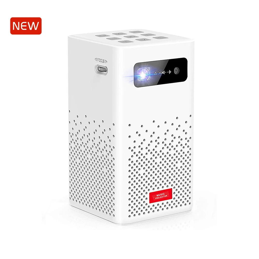Dlp Projector Dlp  Smart Android 9.0 Portable Mini DLP Projector With WIFI And Battery One-Stop Service