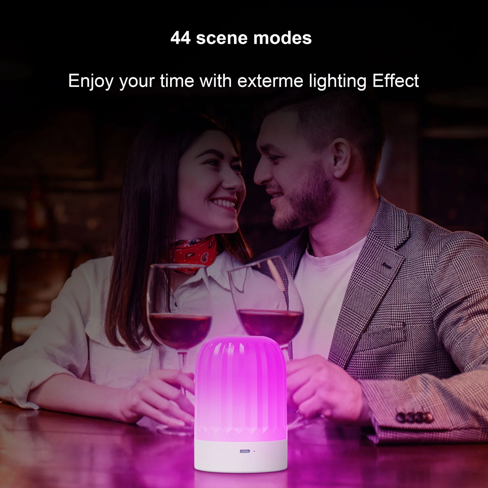 Tuya Smart Life Led Touch Sensor Dimmable Rgb Color Changing App Controlled Smart Wifi Beside Night Lamp