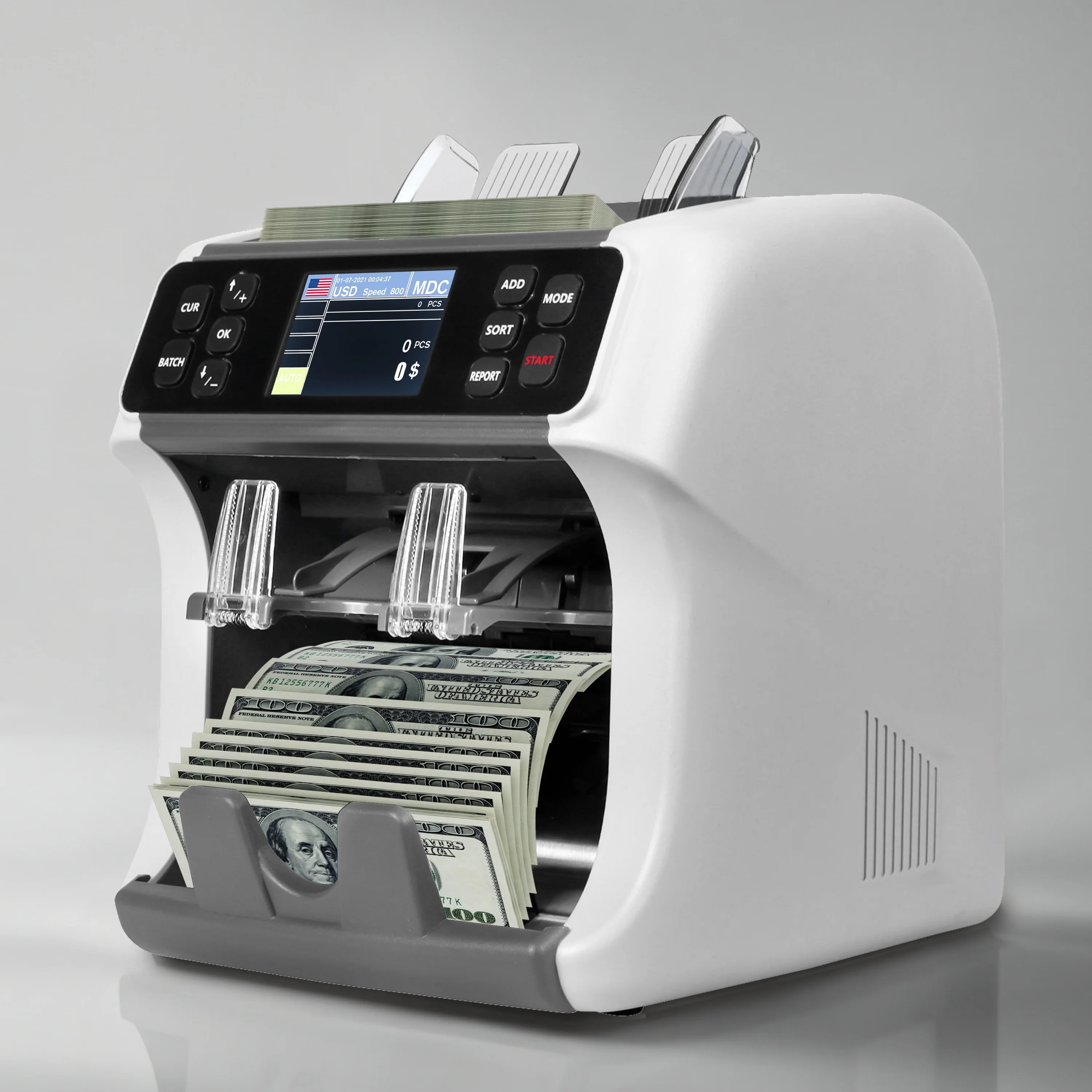 XOF XAF USD CAD COP MXN BRL два кармана CIS стоимость наличной валюты счетчик денег бумажный аппарат