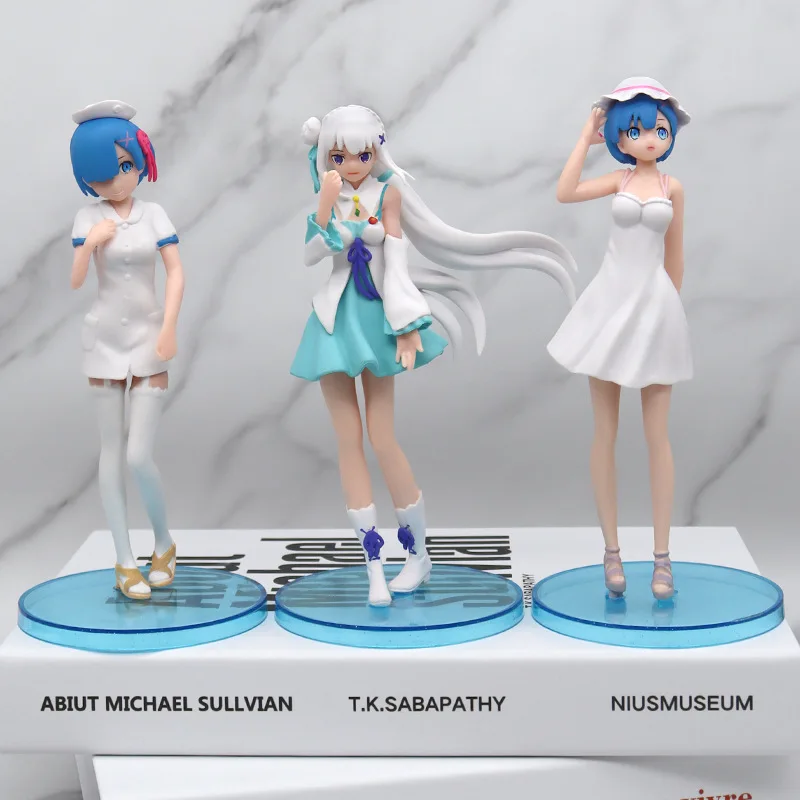 Wholesale A Set Of Six Rem Figure High Quality Action Figure home decor Comics Sex Toys for Men Anime Figure