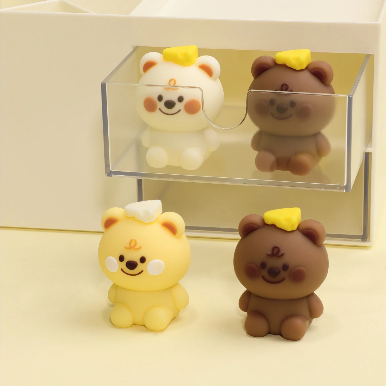 Дешевая стандартная точилка для карандашей для школьников, милая точилка для сыра, медведя