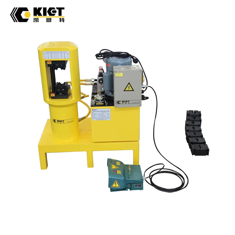 150 ton Hydraulic Steel Wire Rope Swagging Press Machine