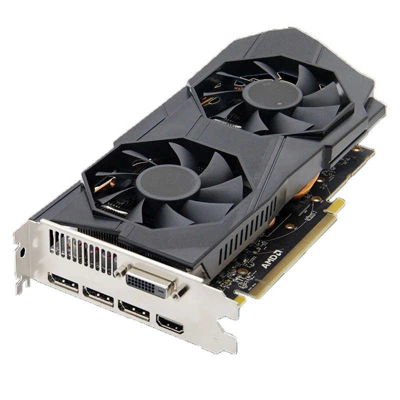 Игровая видеокарта rx588 с более чем 230 м/с для amd Sapphire rx580 8 Гб памяти 256 бит ПК GPU RX580