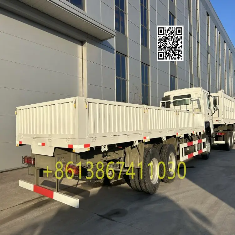 CNHTC Sinotruk Howo 6x4 10 Wheelers 300hp 340hp Low Fender Cargo Truck Brand New & Direct From Factory