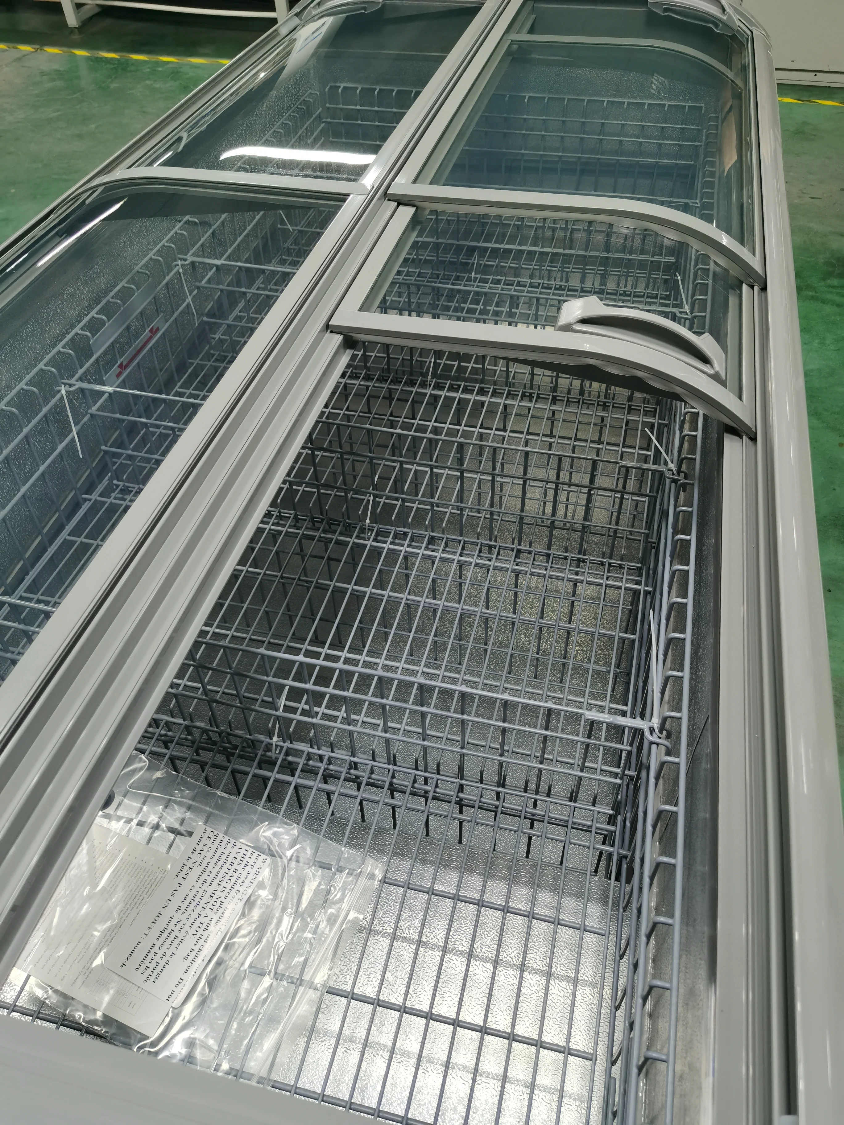 Kenkuhl gelanto ice cream  double glass door display freezer 1000 liter