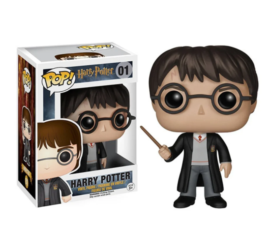 
Pop Cute Harry Potter One Piece Anime Gifts Action Figure Vinyl Model Toys 