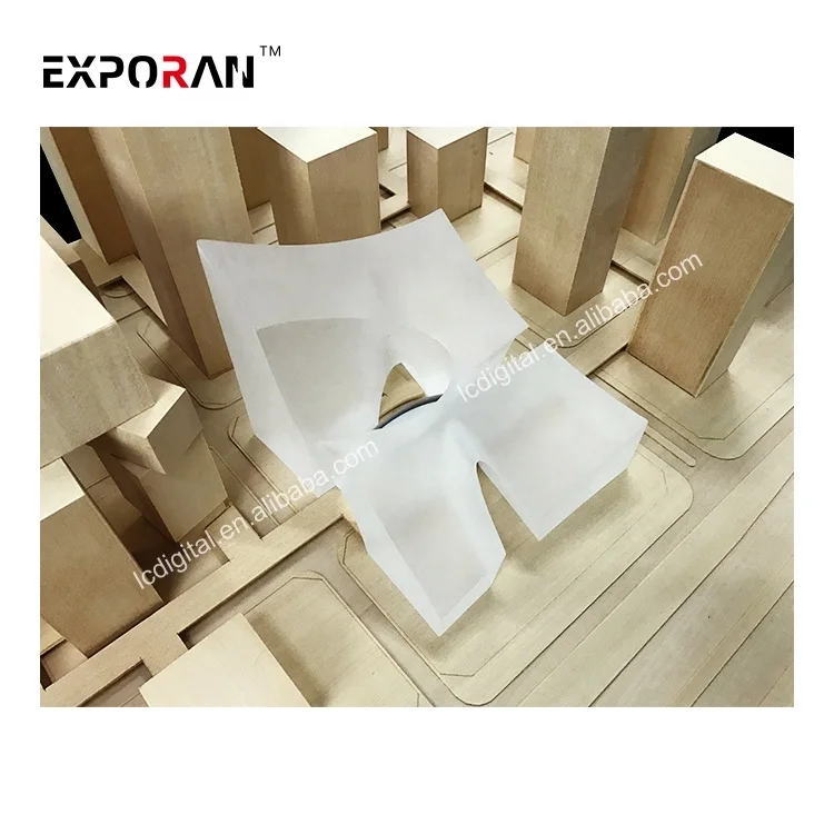 Акриловый 3d модели из дерева модель здания