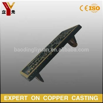 Casted Brass/Bronze Equipments Brand Plaque / Name Plate
