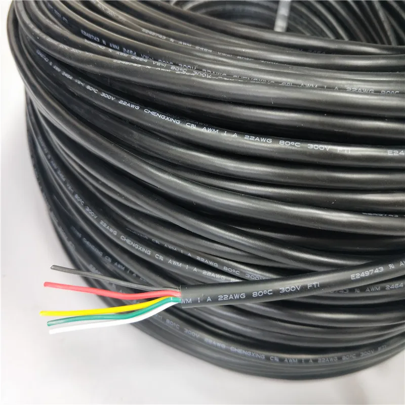  Кабель для передачи данных ul2725 24awg 26awg 28awg 30awg производство с плетеным экранированным