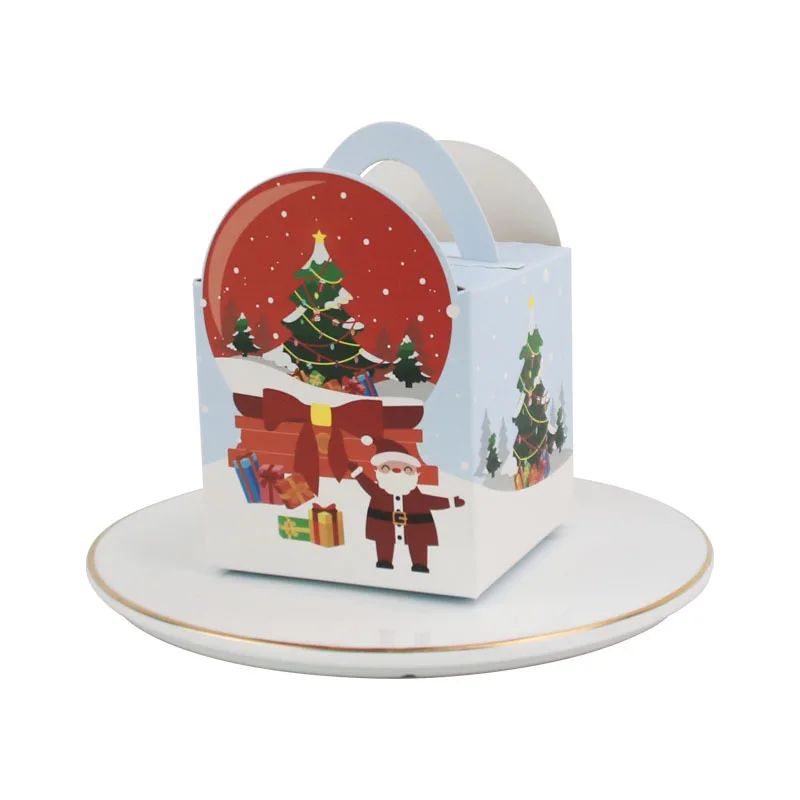 Custom ShenZhen Candy Folding Gift Packaging Macaron Chocolate Cake Christmas Storage Paper Boxes