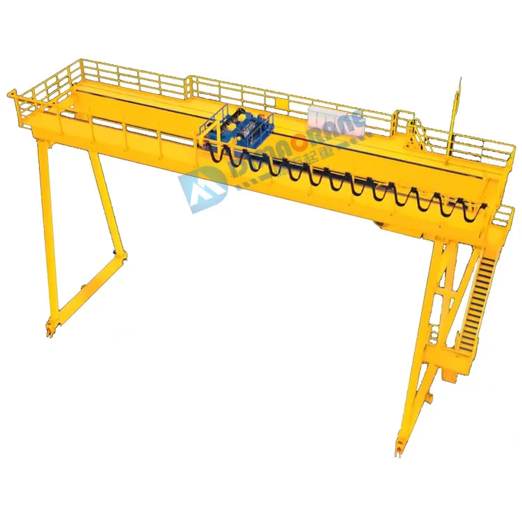 Europe style MG double girder gantry crane price supplier factory 30 ton 32t for crane outdoor workshop