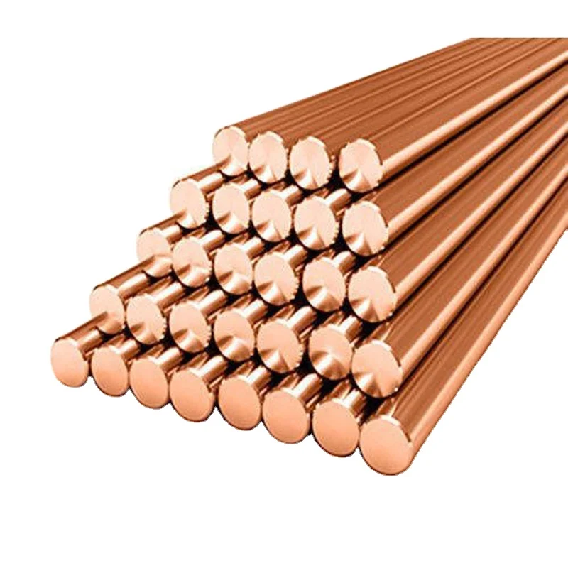 Rod Processing 8mm Copper Red Pure Copper Round Bar / Rod