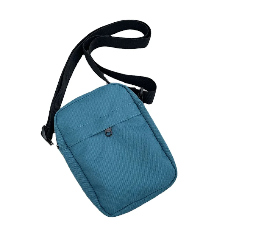 Factory Cheap Nylon Sling Bag Plain Single Shoulder CrossBody Small Sling Bag for Phone Purse Keys
