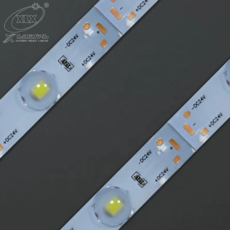 SMD 3030 12leds/m led strip rigids lights bar For slim lighting box strip
