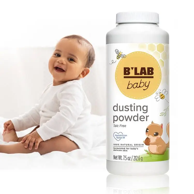OEM ODM  baby dusting powder naturally absorbs moisture keep skin feeling soft