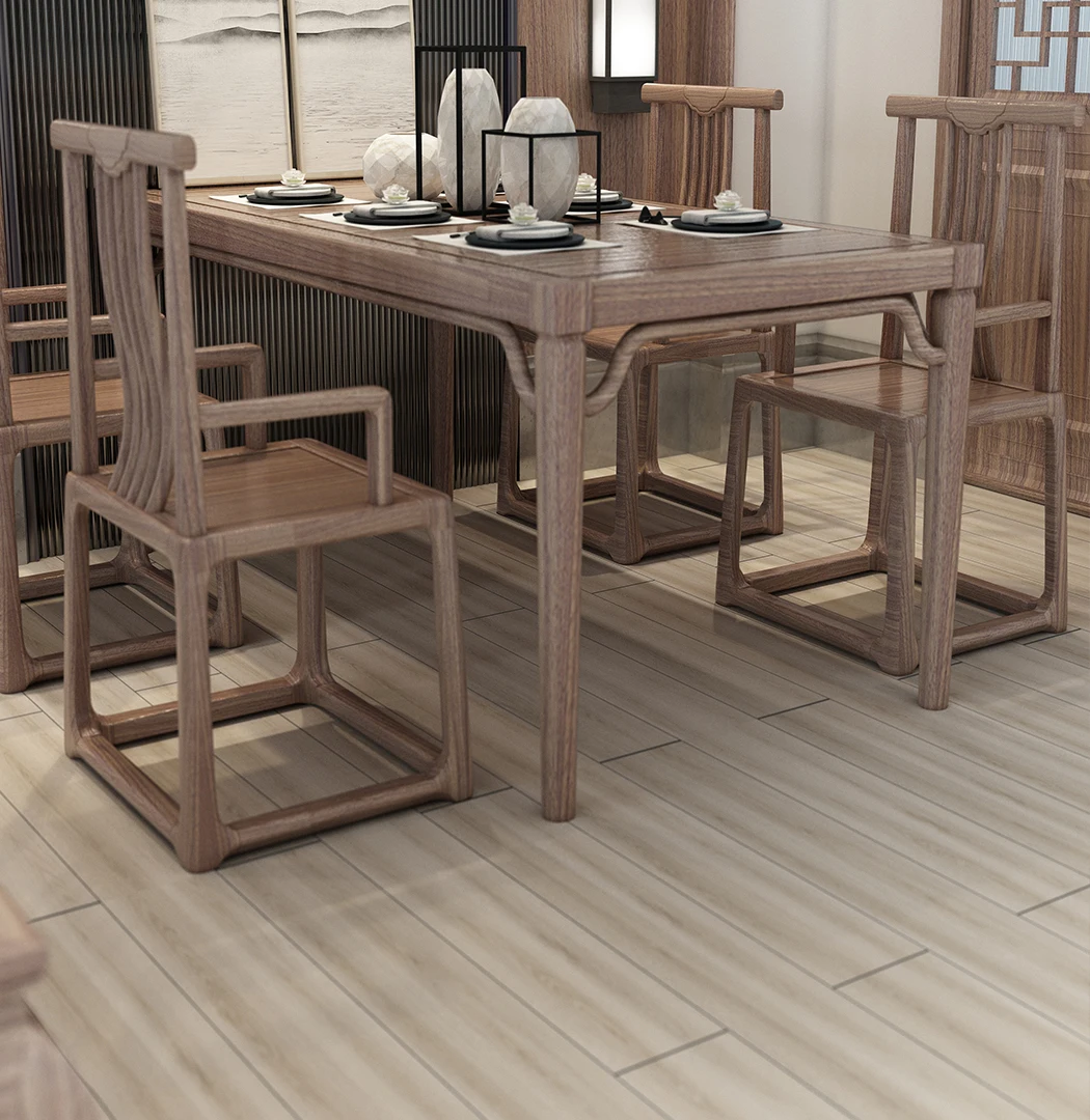 
Light brown 200x1000mm hot sale design 3d digital non slip wooden porcelain floor tile 