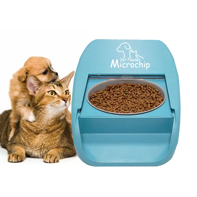 Smart Pet Feeder Microchip RFID identification make automatic pet feeder sensor pet feederdog and cat bowl