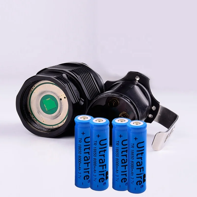 
High Power Long Range LED Rechargeable Battery Powered Hand Held Search Light 