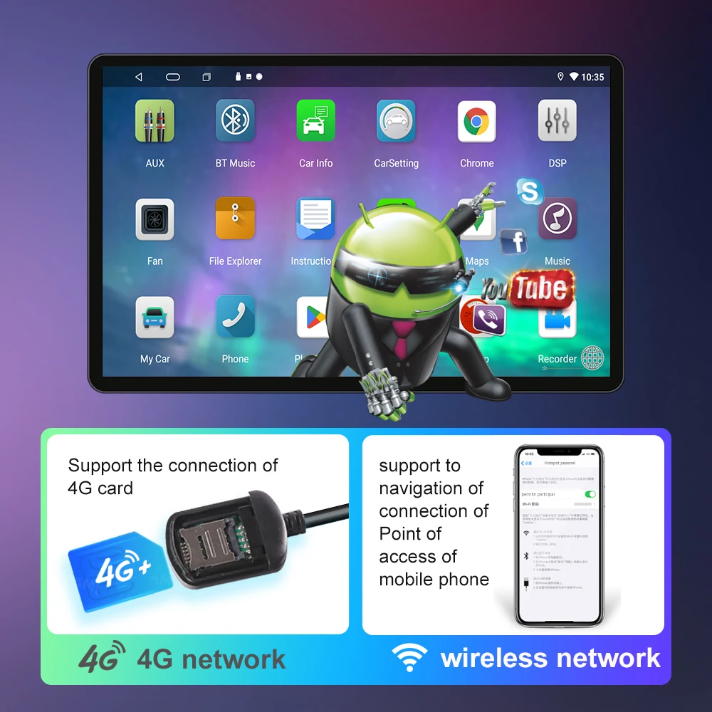 13.3 inch HD multimedia For Holden Colorado Isuzu D-Max Car Radio Player Android GPS Navigation Carplay 4G Video