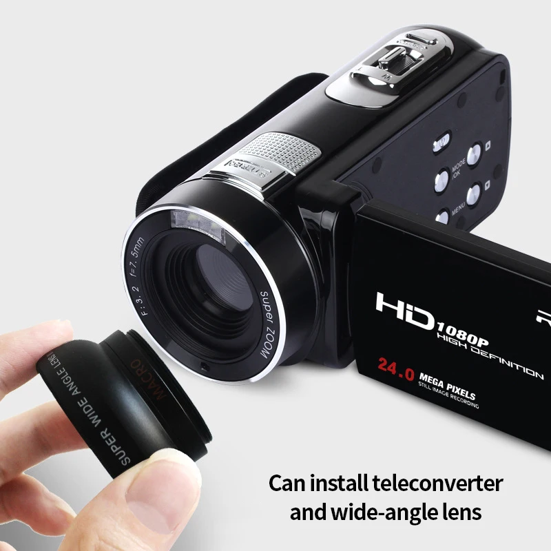  Оптовая продажа ручной свадебный дом высокой четкости видео камера HD-913 цифровой