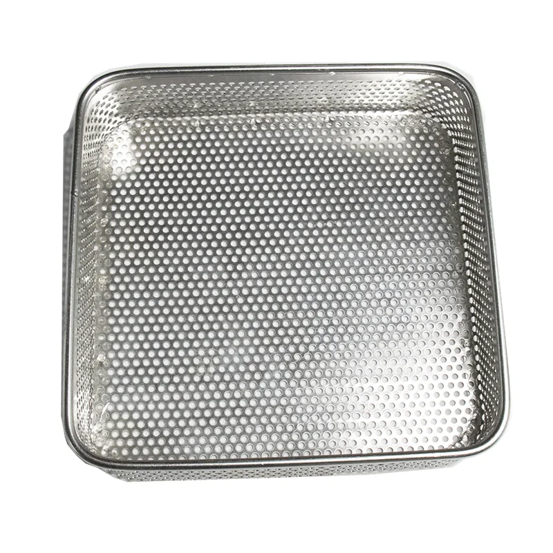Polished Stainless Steel Food Grade Perforated Metal Trays Baking Pans Aluminum Perforated Tray