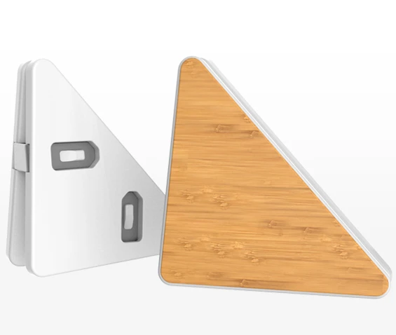 2023 новый дизайн недорогой рекламный треугольный мини-зажим Закладка папка угловой зажим пластиковый для офиса