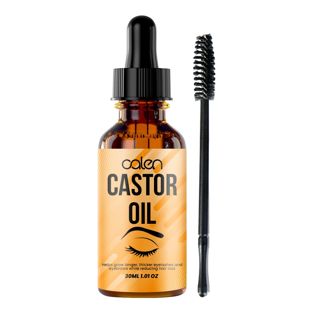 Luxfume 30ML Promote Eyelash Eyebrow Hair Growth Strengthen Eyelashes And Eyebrow Plump Castor Oil Care Solution