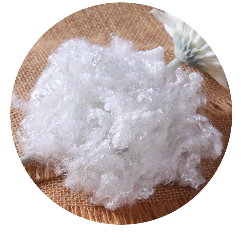 
 7x64 мм Полиэфирное штапельное волокно от производителя в Китае  