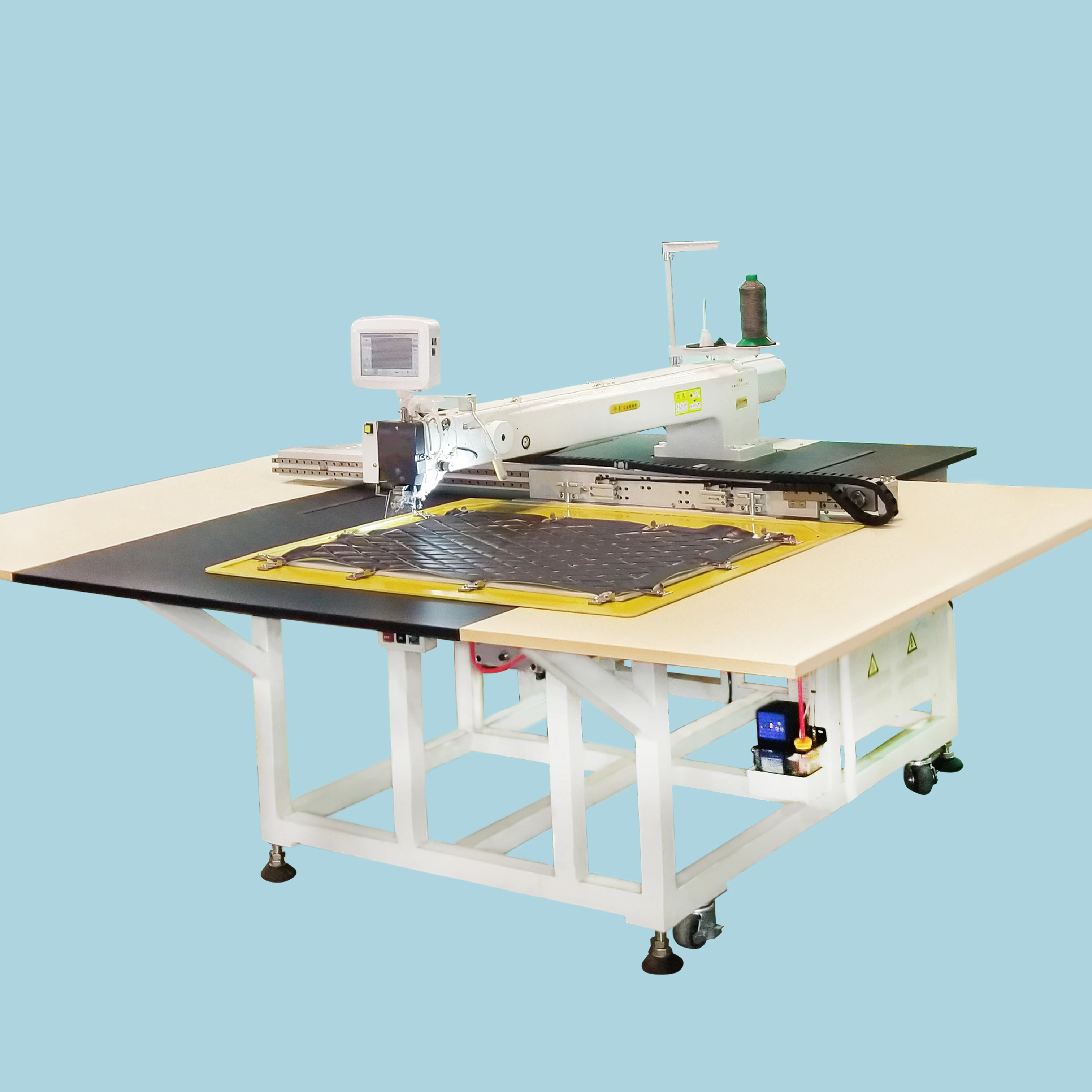 HUAMEI -12090  Electric template machine industrial garments sewing machine