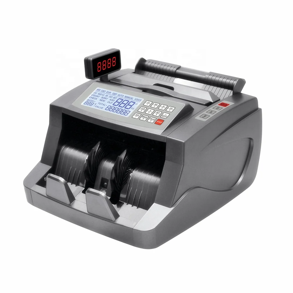 Money Counting Machine AL-6300 ultraviolet/magnetic detection Note Counter LCD Display