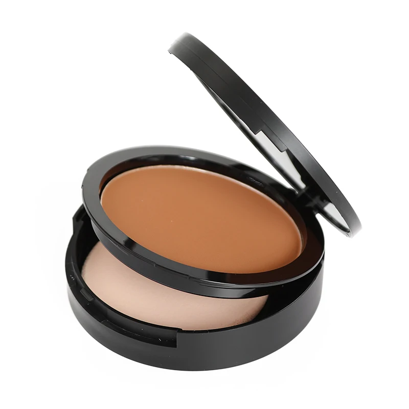 Face Private Label Wholesale Pressed Powder Foundation and Powder for All Skin OEM Best Makeup 6 Color Female Travel Size 10G