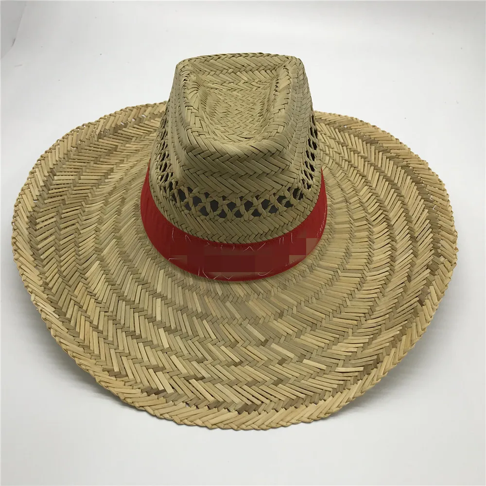 Western Mexican Wholesale Summer Sun Protection Straw Cowboy Hats